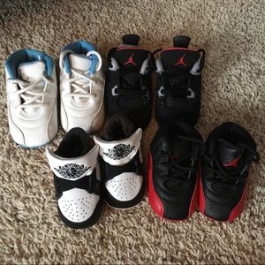 Lot of Baby Jordans